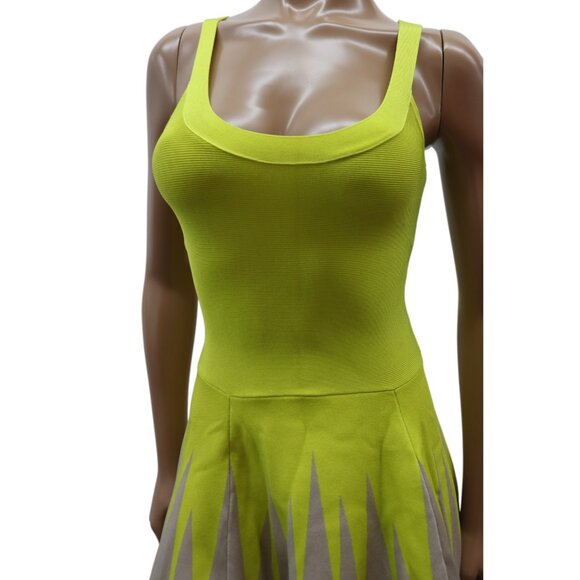 MARCIANO Bandage Dress Fit and Flare Sleeveless Dress *WORN BY SANTANA - GLEE* S - Picture 7 of 8